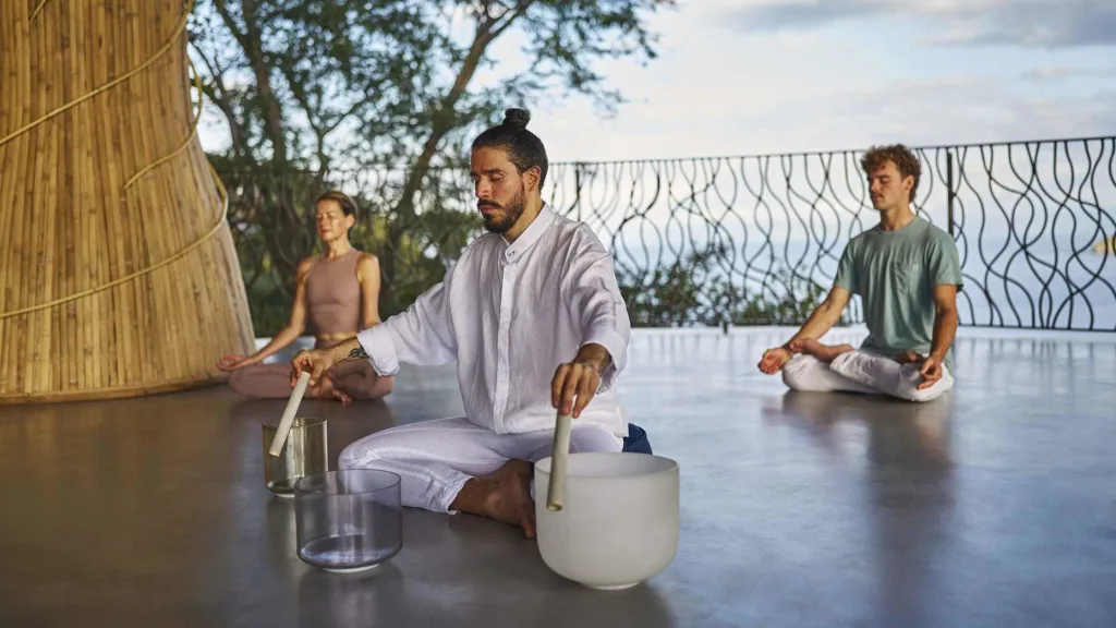 Four Seasons Costa Rica sound healing experience